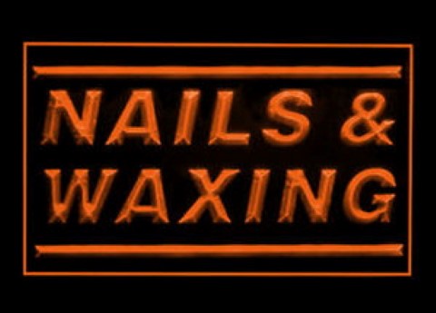 Nail And Waxing Shop LED Neon Sign